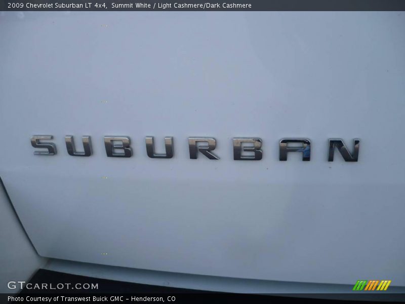 Summit White / Light Cashmere/Dark Cashmere 2009 Chevrolet Suburban LT 4x4