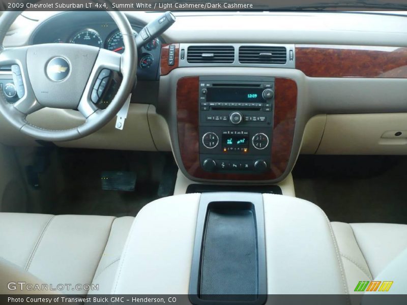 Summit White / Light Cashmere/Dark Cashmere 2009 Chevrolet Suburban LT 4x4