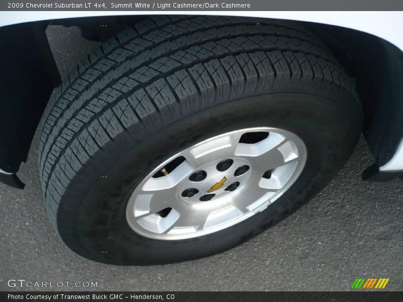 Summit White / Light Cashmere/Dark Cashmere 2009 Chevrolet Suburban LT 4x4