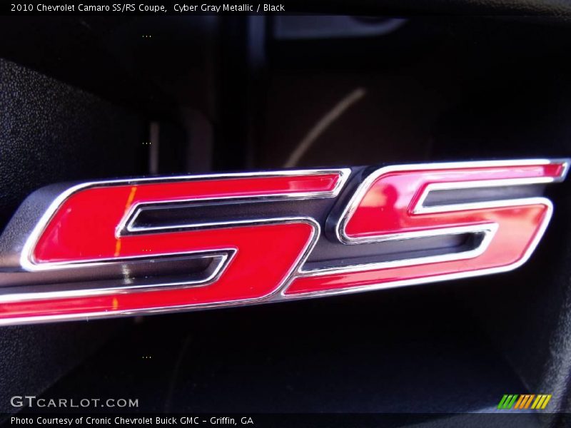 Cyber Gray Metallic / Black 2010 Chevrolet Camaro SS/RS Coupe