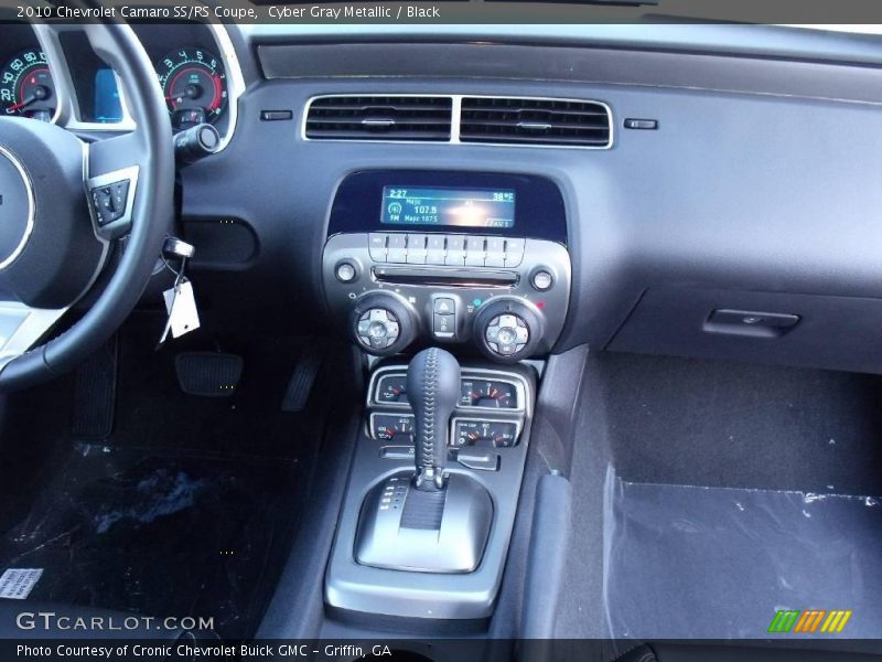 Cyber Gray Metallic / Black 2010 Chevrolet Camaro SS/RS Coupe