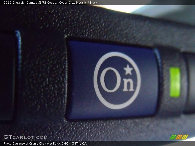 Cyber Gray Metallic / Black 2010 Chevrolet Camaro SS/RS Coupe