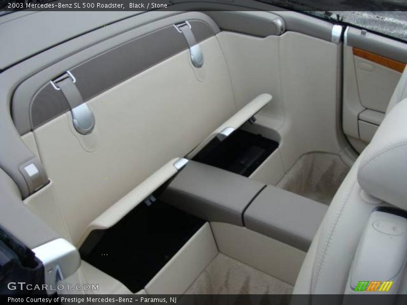 Black / Stone 2003 Mercedes-Benz SL 500 Roadster