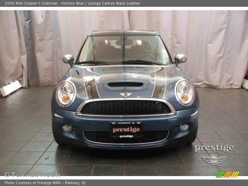 Horizon Blue / Lounge Carbon Black Leather 2009 Mini Cooper S Clubman