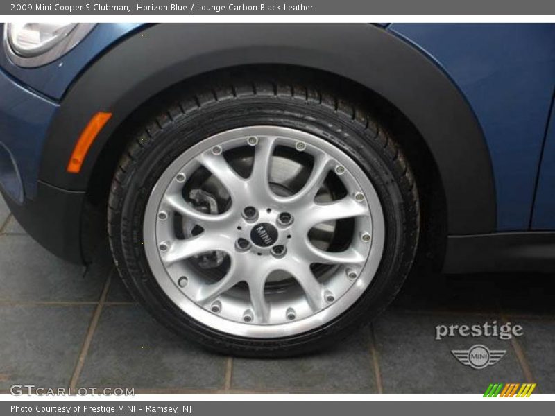 Horizon Blue / Lounge Carbon Black Leather 2009 Mini Cooper S Clubman