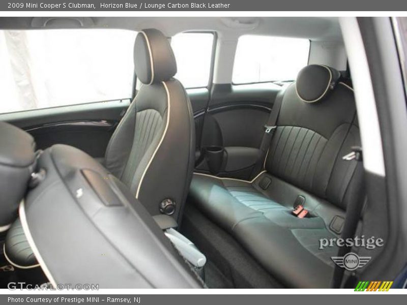 Horizon Blue / Lounge Carbon Black Leather 2009 Mini Cooper S Clubman