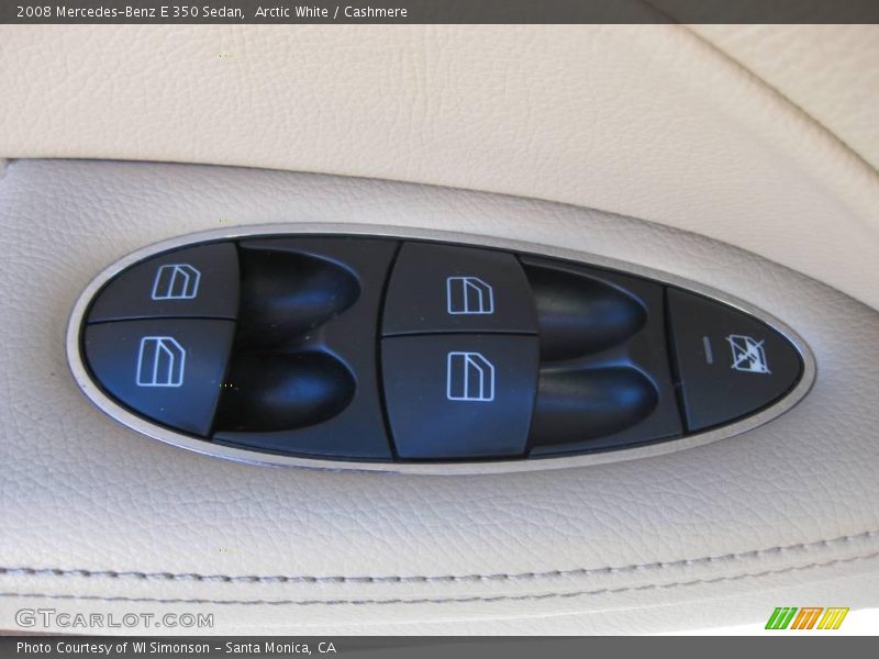 Arctic White / Cashmere 2008 Mercedes-Benz E 350 Sedan