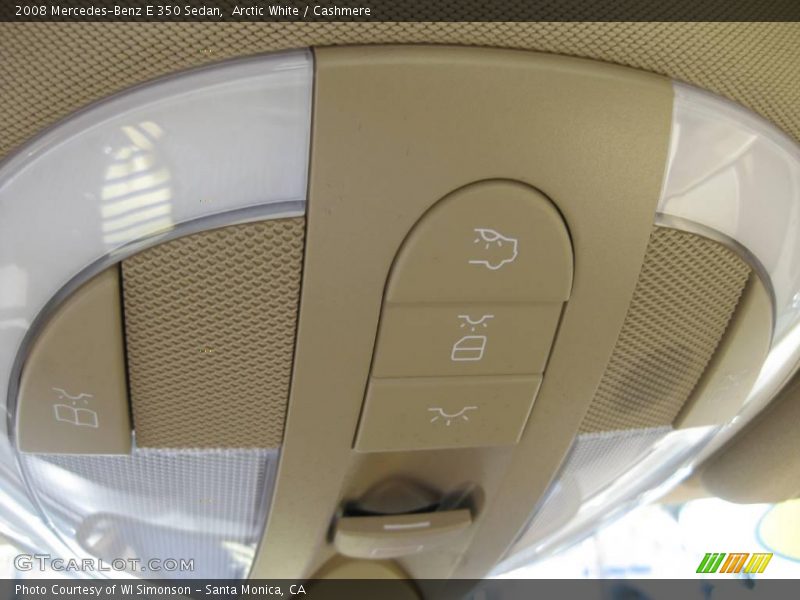 Arctic White / Cashmere 2008 Mercedes-Benz E 350 Sedan