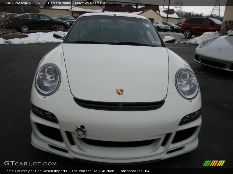 Carrara White / Black w/Alcantara 2007 Porsche 911 GT3