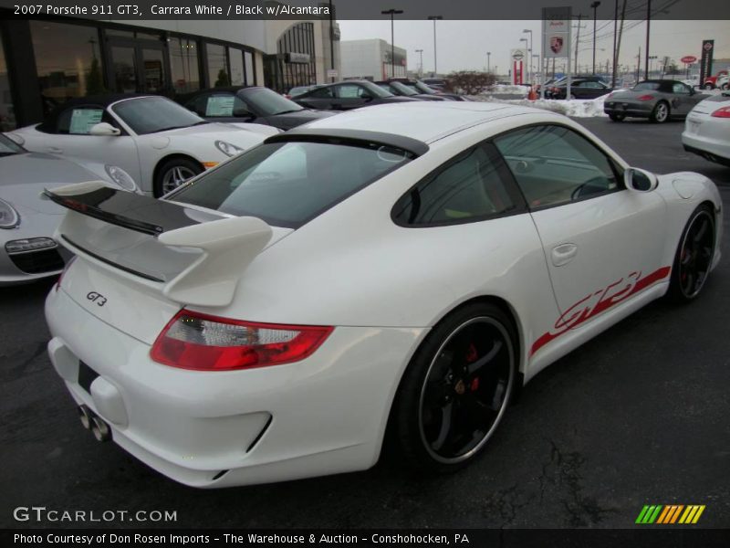 Carrara White / Black w/Alcantara 2007 Porsche 911 GT3