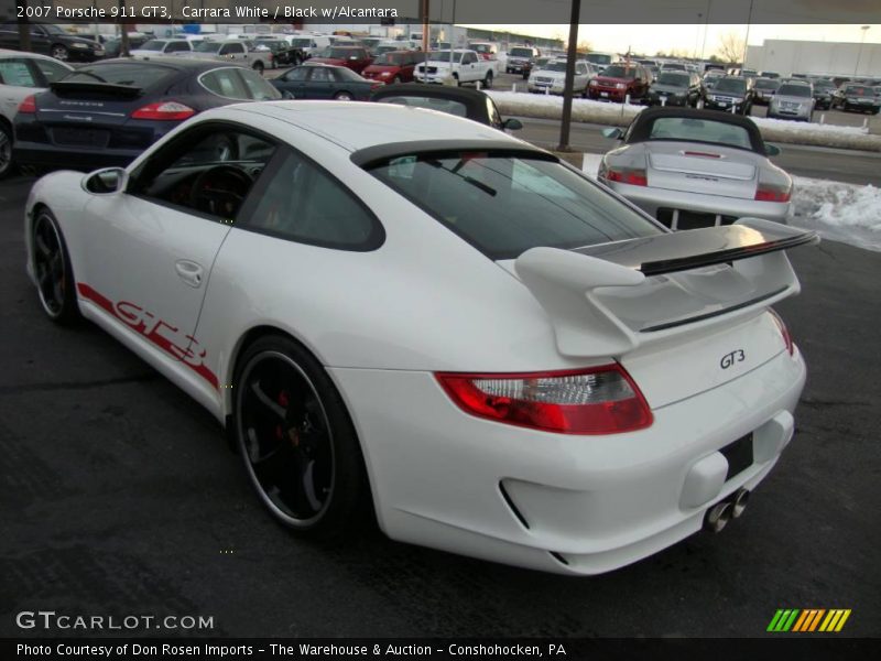 Carrara White / Black w/Alcantara 2007 Porsche 911 GT3