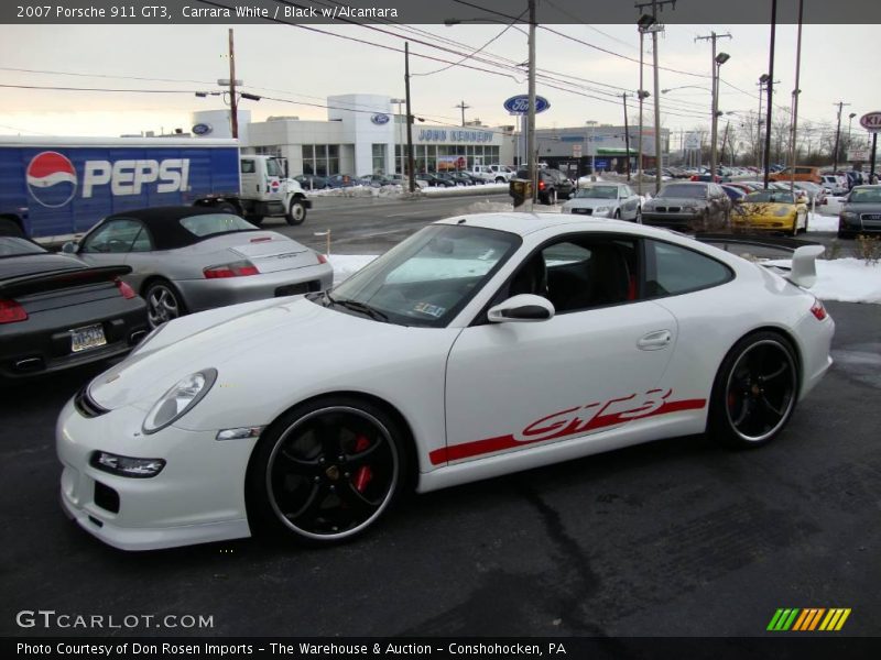 Carrara White / Black w/Alcantara 2007 Porsche 911 GT3