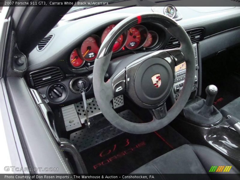 Carrara White / Black w/Alcantara 2007 Porsche 911 GT3