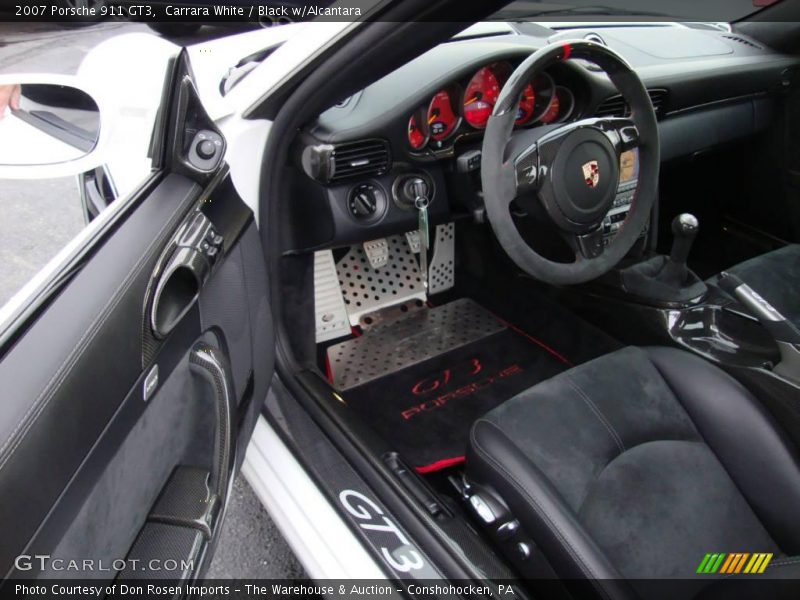 Carrara White / Black w/Alcantara 2007 Porsche 911 GT3