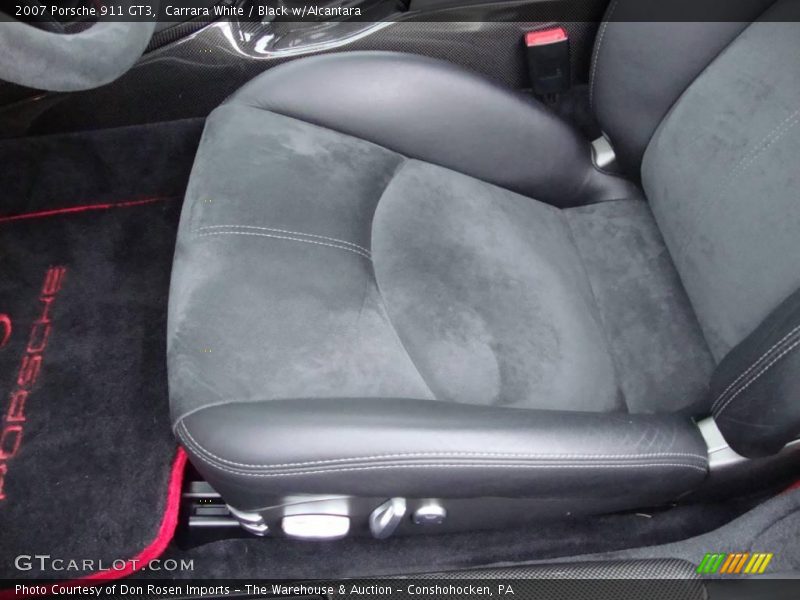 Carrara White / Black w/Alcantara 2007 Porsche 911 GT3