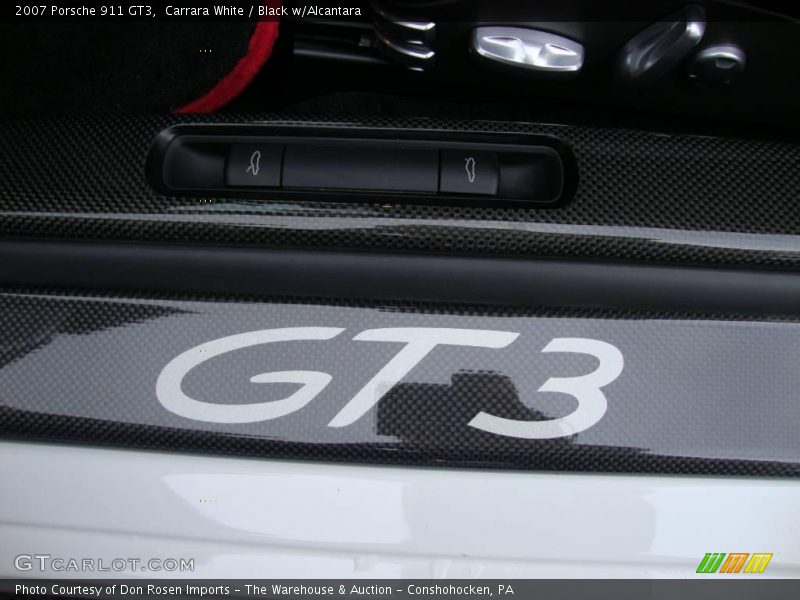 Carrara White / Black w/Alcantara 2007 Porsche 911 GT3