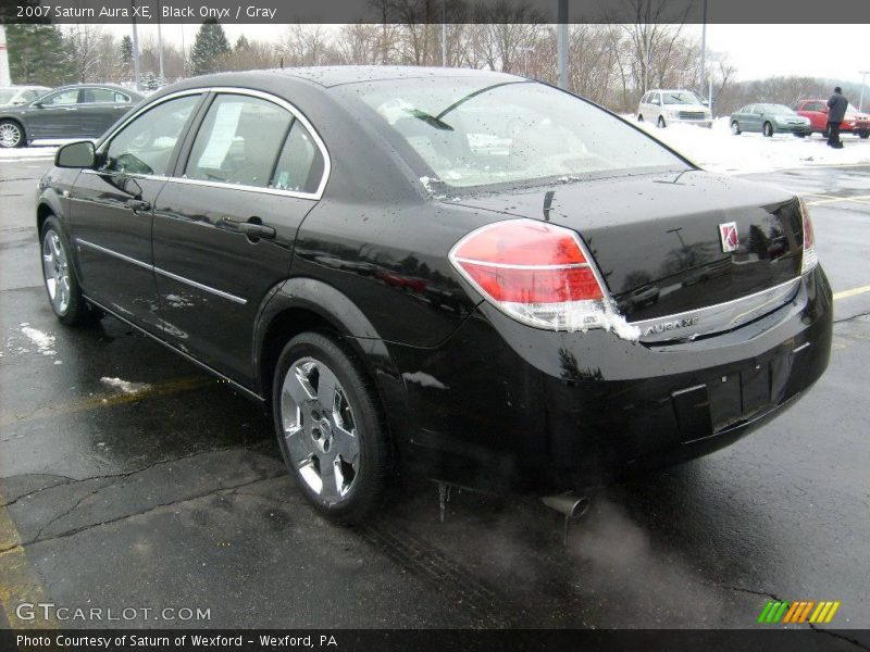 Black Onyx / Gray 2007 Saturn Aura XE