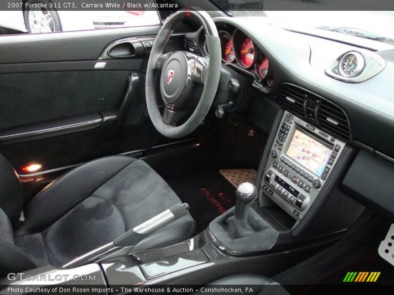 Carrara White / Black w/Alcantara 2007 Porsche 911 GT3