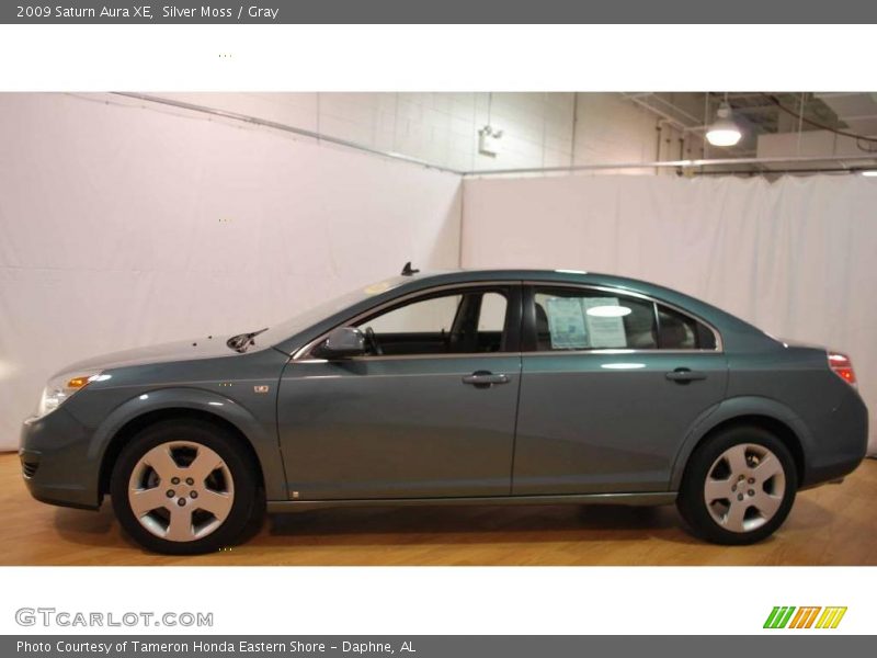 Silver Moss / Gray 2009 Saturn Aura XE