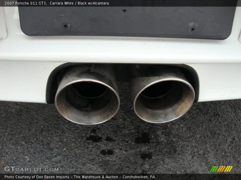 Carrara White / Black w/Alcantara 2007 Porsche 911 GT3