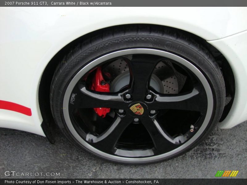 Carrara White / Black w/Alcantara 2007 Porsche 911 GT3