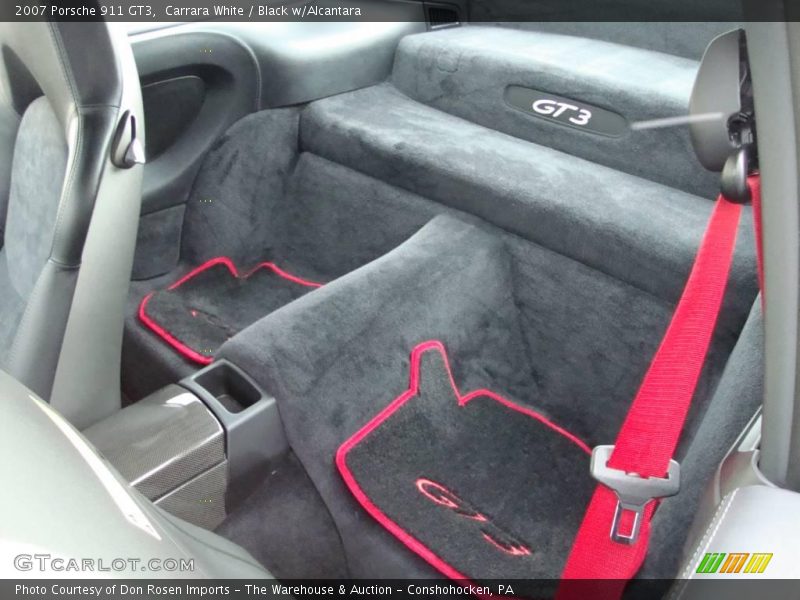 Carrara White / Black w/Alcantara 2007 Porsche 911 GT3