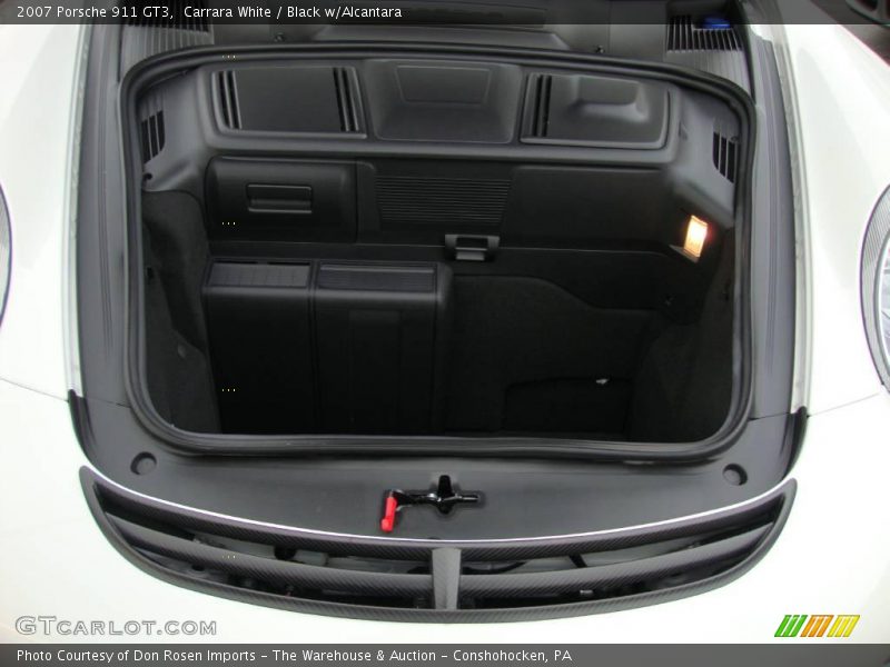 Carrara White / Black w/Alcantara 2007 Porsche 911 GT3