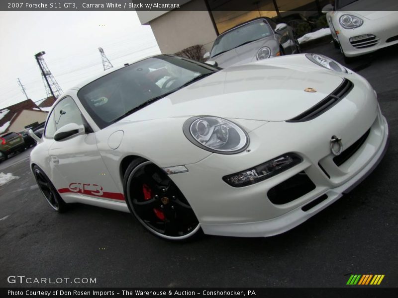 Carrara White / Black w/Alcantara 2007 Porsche 911 GT3