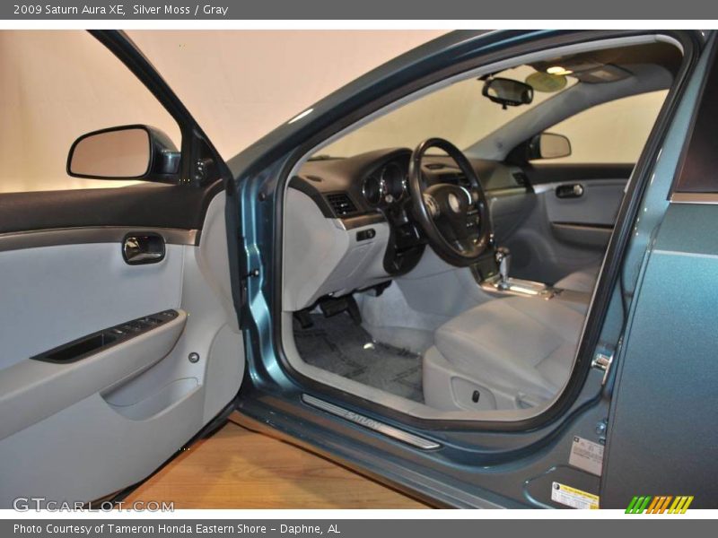 Silver Moss / Gray 2009 Saturn Aura XE