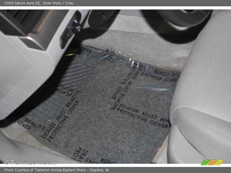 Silver Moss / Gray 2009 Saturn Aura XE