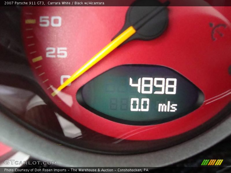 Carrara White / Black w/Alcantara 2007 Porsche 911 GT3