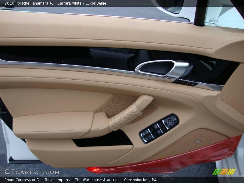 Carrara White / Luxor Beige 2010 Porsche Panamera 4S