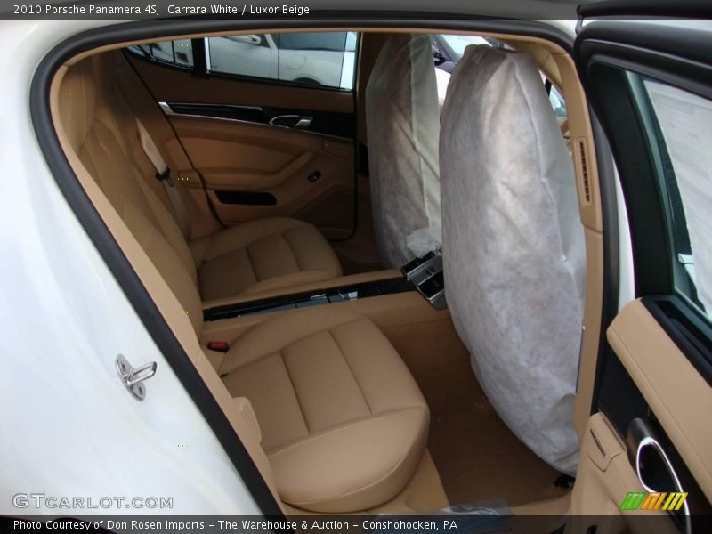 Carrara White / Luxor Beige 2010 Porsche Panamera 4S