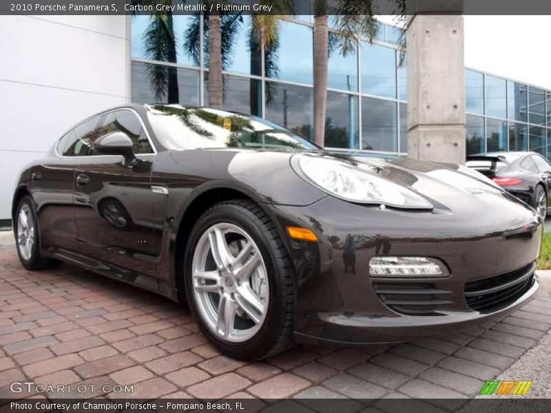 Carbon Grey Metallic / Platinum Grey 2010 Porsche Panamera S