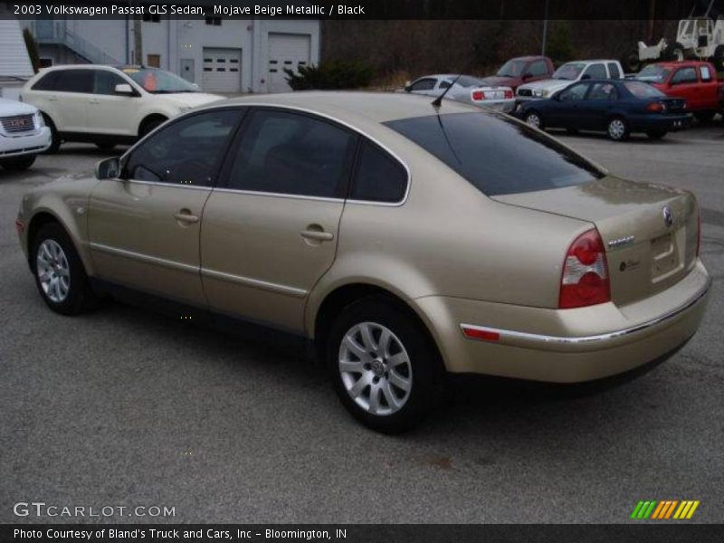 Mojave Beige Metallic / Black 2003 Volkswagen Passat GLS Sedan