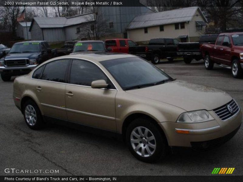 Mojave Beige Metallic / Black 2003 Volkswagen Passat GLS Sedan