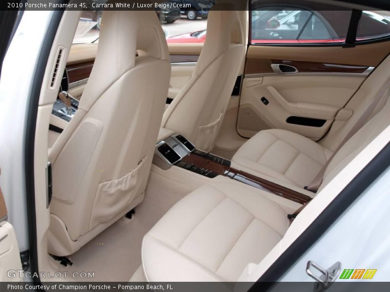 Carrara White / Luxor Beige/Cream 2010 Porsche Panamera 4S