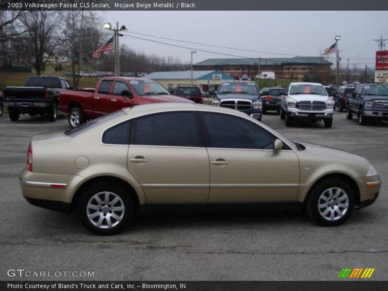 Mojave Beige Metallic / Black 2003 Volkswagen Passat GLS Sedan