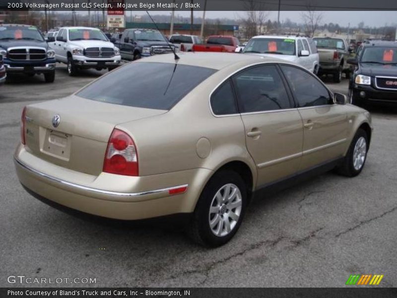 Mojave Beige Metallic / Black 2003 Volkswagen Passat GLS Sedan