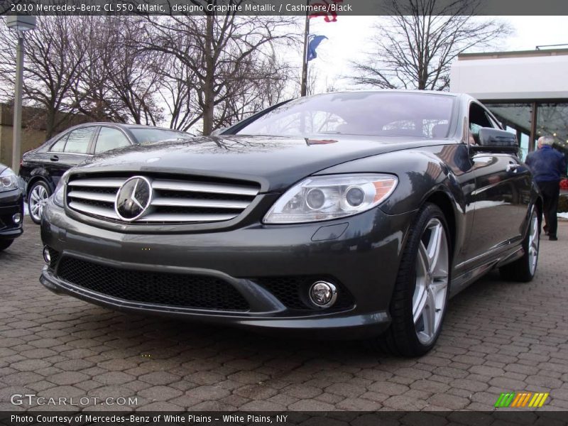 designo Graphite Metallic / Cashmere/Black 2010 Mercedes-Benz CL 550 4Matic