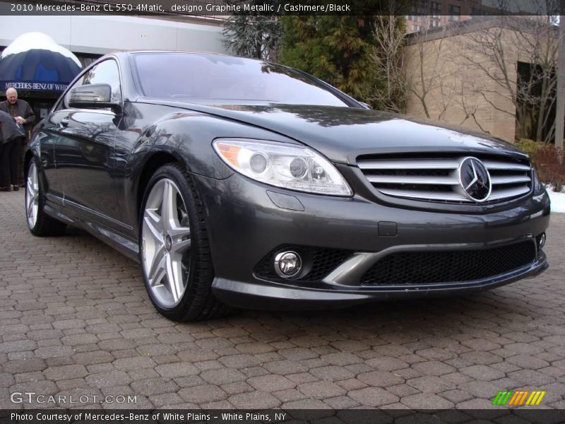 designo Graphite Metallic / Cashmere/Black 2010 Mercedes-Benz CL 550 4Matic