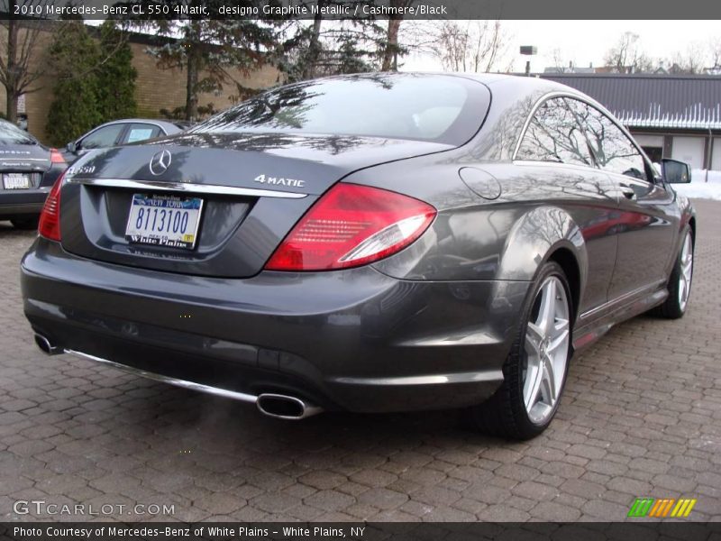 designo Graphite Metallic / Cashmere/Black 2010 Mercedes-Benz CL 550 4Matic