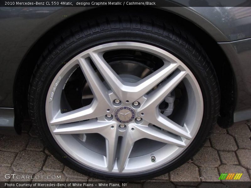 designo Graphite Metallic / Cashmere/Black 2010 Mercedes-Benz CL 550 4Matic