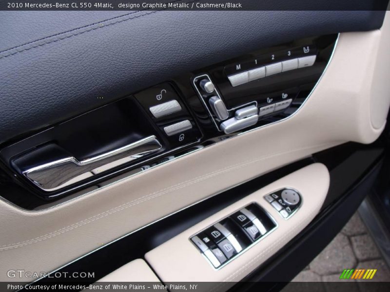 designo Graphite Metallic / Cashmere/Black 2010 Mercedes-Benz CL 550 4Matic