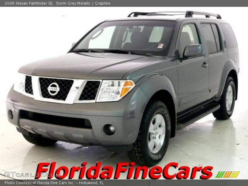 Storm Grey Metallic / Graphite 2006 Nissan Pathfinder SE