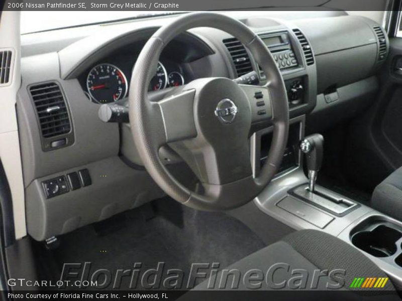 Storm Grey Metallic / Graphite 2006 Nissan Pathfinder SE