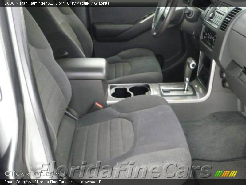 Storm Grey Metallic / Graphite 2006 Nissan Pathfinder SE