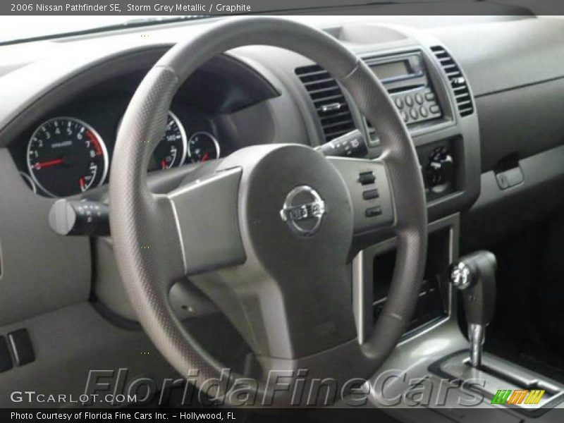 Storm Grey Metallic / Graphite 2006 Nissan Pathfinder SE