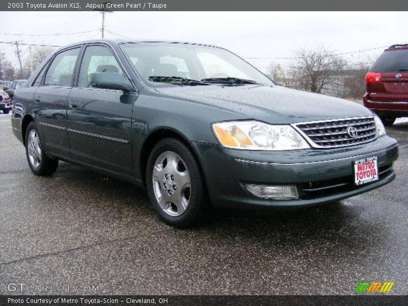 Aspen Green Pearl / Taupe 2003 Toyota Avalon XLS