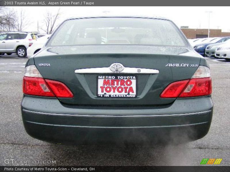Aspen Green Pearl / Taupe 2003 Toyota Avalon XLS